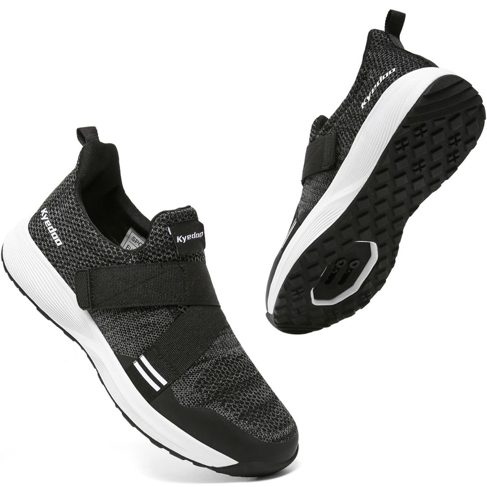 Kyedoo Men‘s Indoor Cycling Shoes Compatible with SPD
Women’s 10 men’s 8